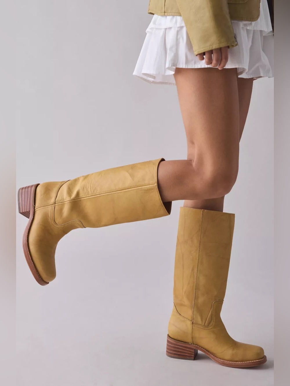 Frye Campus 14L Banana NEW